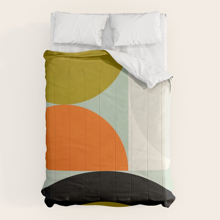 think big 3 shapes geometric Comforter Gallery Image 1