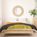 think big 3 shapes geometric Duvet Cover Gallery Image 3