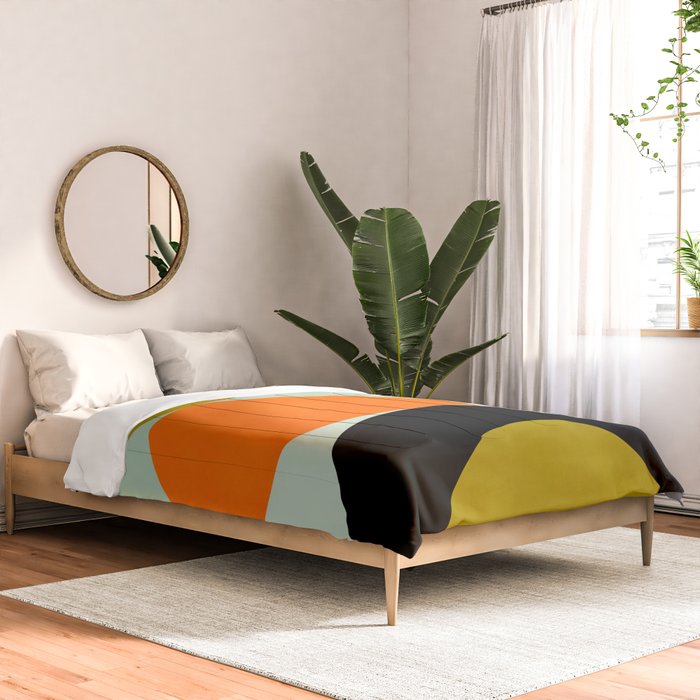 think big 3 shapes geometric Comforter Gallery Image 2