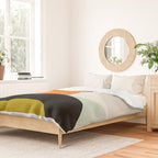 think big 3 shapes geometric Duvet Cover Gallery Image 2