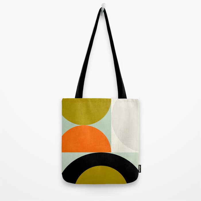 think big 3 shapes geometric Tote Bag Gallery Image 2