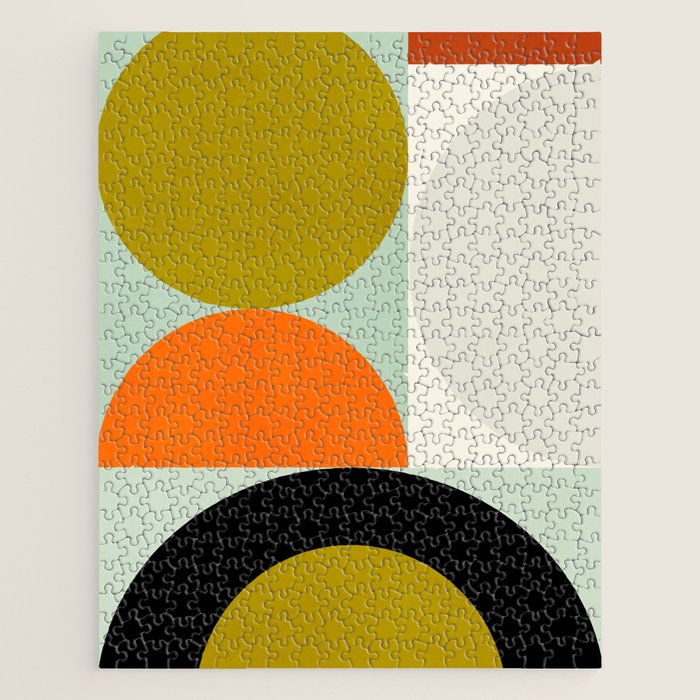 think big 3 shapes geometric Jigsaw Puzzle Gallery Image 1