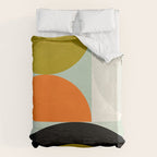 think big 3 shapes geometric Duvet Cover Gallery Image 6