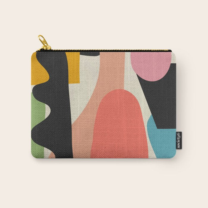 Modern Abstract Art 22 Carry All Pouch Gallery Image 1