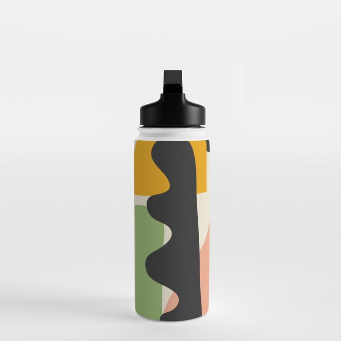 Modern Abstract Art 22 Water Bottle Gallery Image 3