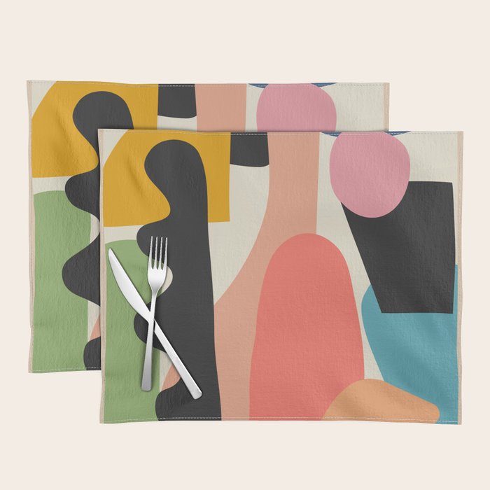 Modern Abstract Art 22 Placemat Gallery Image 1