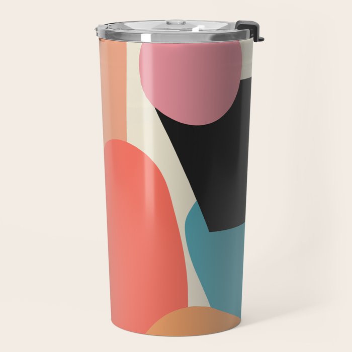 Modern Abstract Art 22 Travel Mug Gallery Image 2