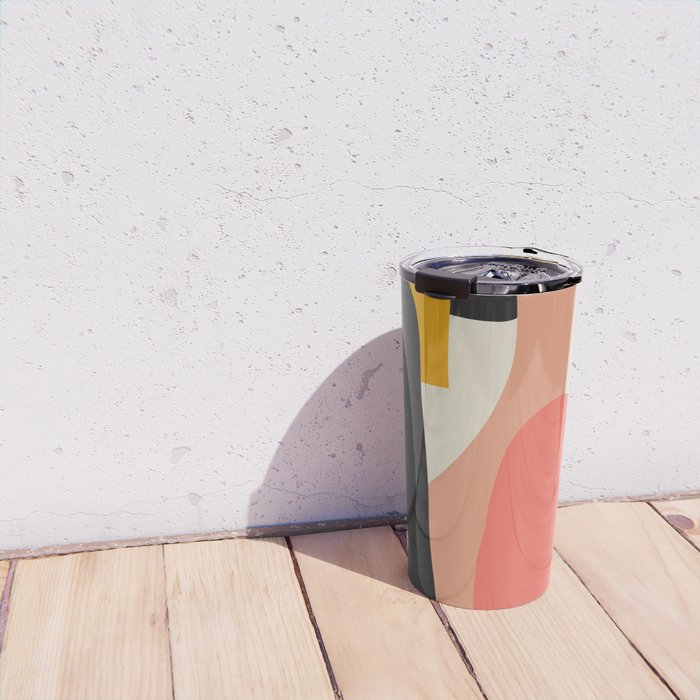 Modern Abstract Art 22 Travel Mug Gallery Image 4