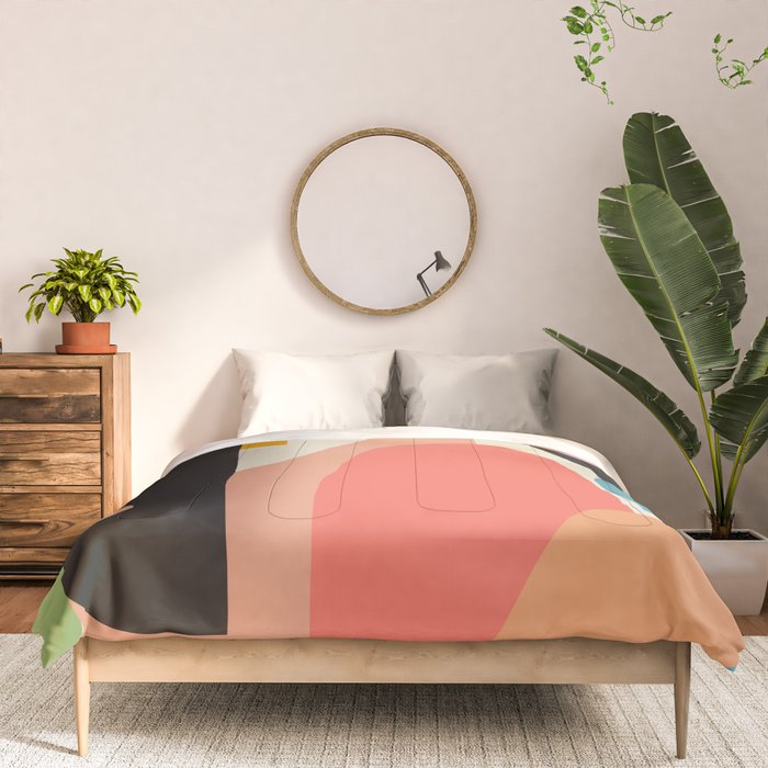 Modern Abstract Art 22 Comforter Gallery Image 3