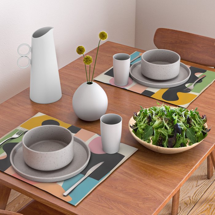 Modern Abstract Art 22 Placemat Gallery Image 2