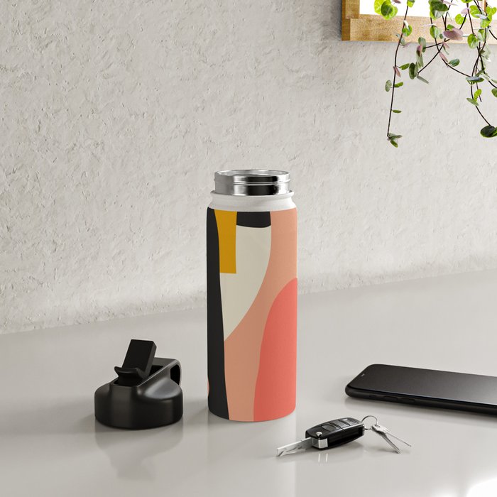 Modern Abstract Art 22 Water Bottle Gallery Image 4