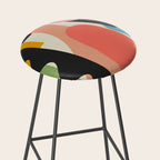 Modern Abstract Art 22 Stool Gallery Image 2