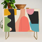 Modern Abstract Art 22 Credenza Gallery Image 1
