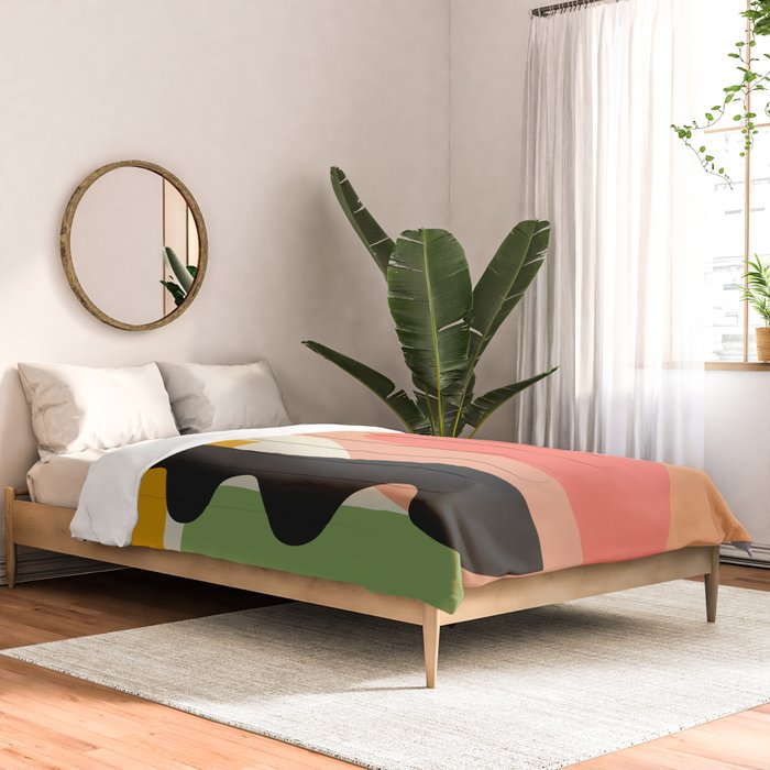 Modern Abstract Art 22 Comforter Gallery Image 2