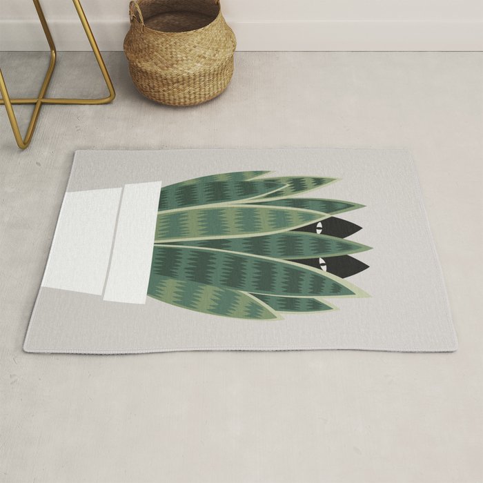 Cat and Plant 22: Sneak Plant Rug Gallery Image 1