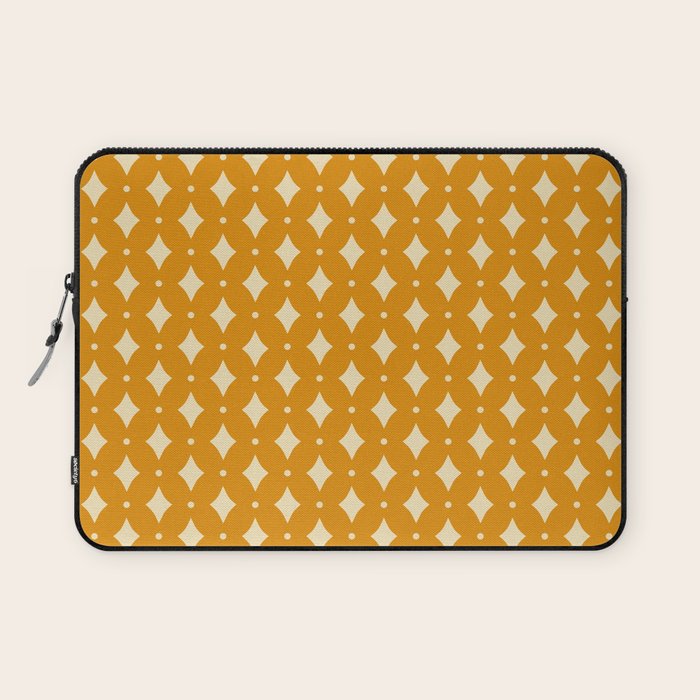 Vintage Stars III Orange Laptop Sleeve Gallery Image 1