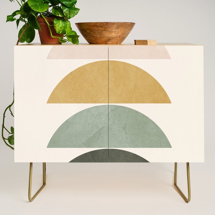 Minimal Geometric 51 Credenza Gallery Image 1