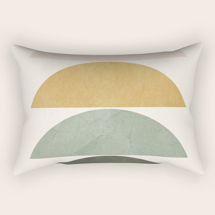 Minimal Geometric 51 Rectangular Pillow Gallery Image 2