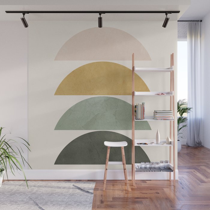 Minimal Geometric 51 Wall Mural Gallery Image 1