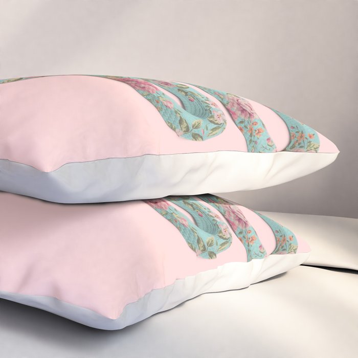 FLORAL SNAKE Pillow Sham Gallery Image 3