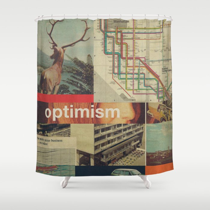 Optimism178 Shower Curtain Gallery Image 1