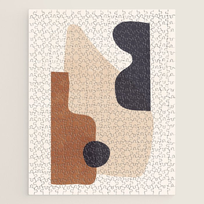 Abstract Minimal Shapes 32 Jigsaw Puzzle Gallery Image 1