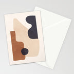 Abstract Minimal Shapes 32 Stationery Card Gallery Image 2