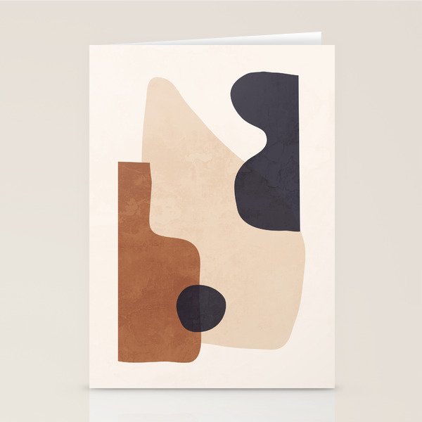 Abstract Minimal Shapes 32 Stationery Card Gallery Image 1