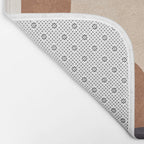 Abstract Minimal Shapes 32 Bath Mat Gallery Image 2