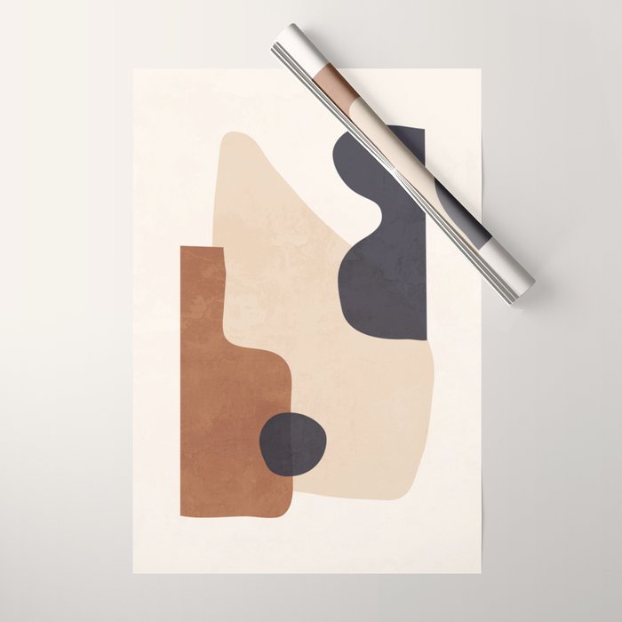 Abstract Minimal Shapes 32 Wrapping Paper Gallery Image 1