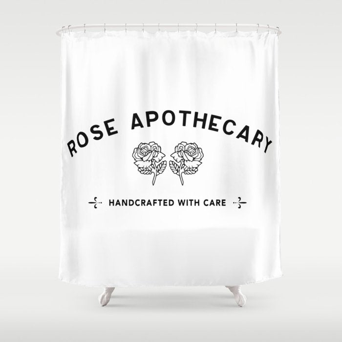 Rose Apothecary Shower Curtain Gallery Image 1