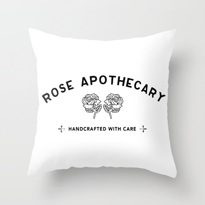 Rose Apothecary Throw Pillow Gallery Image 6