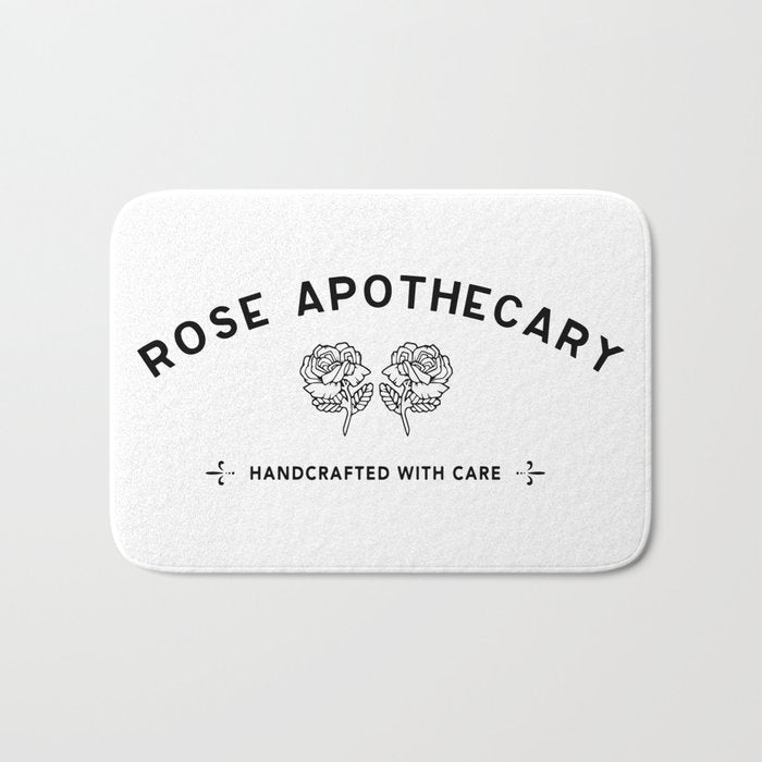 Rose Apothecary Bath Mat Gallery Image 1