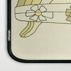 single fin radiate good vibes // retro surf art by surfy birdy Laptop Sleeve Gallery Image 3
