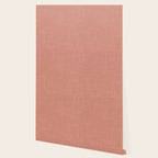 Salmon Linen Texture Wallpaper Gallery Image 2