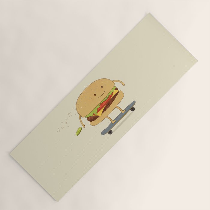 Fast Food Yoga Mat Gallery Image 1