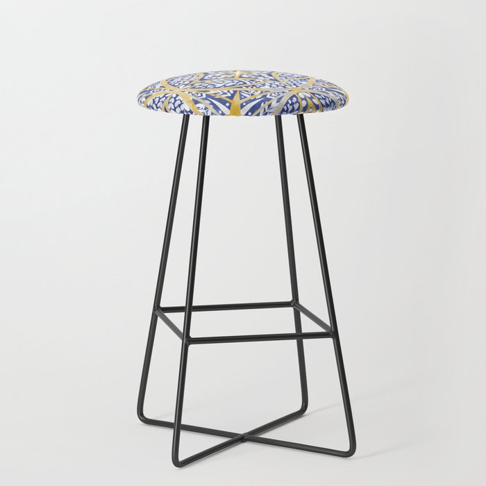 Tile wild leaves starry BY Stool Gallery Image 1