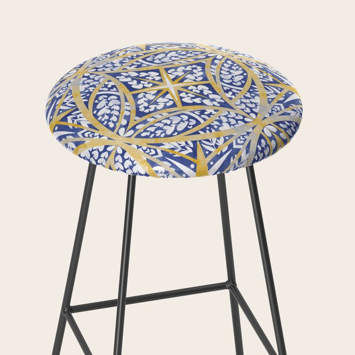 Tile wild leaves starry BY Stool Gallery Image 2