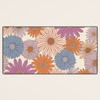 Boho Harvest Blooms - Cream Desk Mat Gallery Image 3