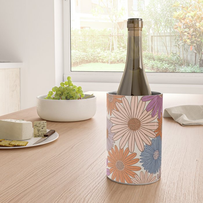 Boho Harvest Blooms - Cream Wine Chiller Gallery Image 4