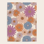 Boho Harvest Blooms - Cream Poster Gallery Image 4