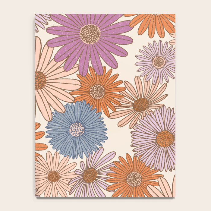 Boho Harvest Blooms - Cream Notebook Gallery Image 4