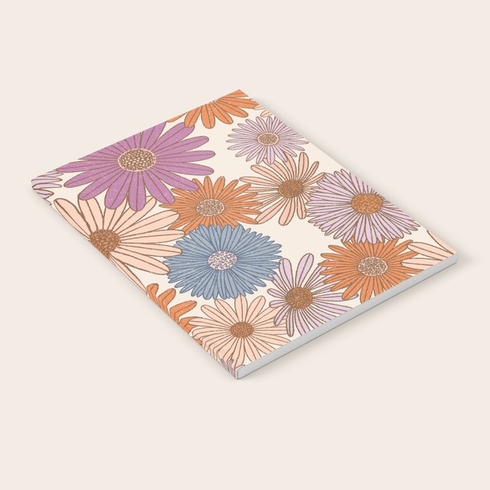 Boho Harvest Blooms - Cream Notebook Gallery Image 2