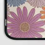 Boho Harvest Blooms - Cream Laptop Sleeve Gallery Image 3