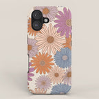 Boho Harvest Blooms - Cream iPhone Case Gallery Image 1