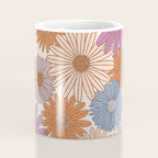 Boho Harvest Blooms - Cream Coffee Mug Gallery Image 4