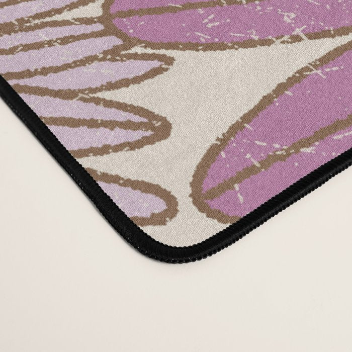 Boho Harvest Blooms - Cream Desk Mat Gallery Image 4