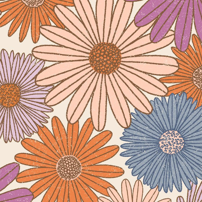 Boho Harvest Blooms - Cream Coffee Mug Gallery Image 2
