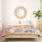 Boho Harvest Blooms - Cream Duvet Cover Gallery Image 3