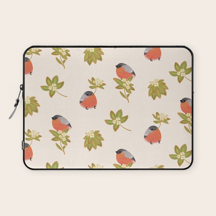 Eurasian bullfinch 2 Laptop Sleeve Gallery Image 1